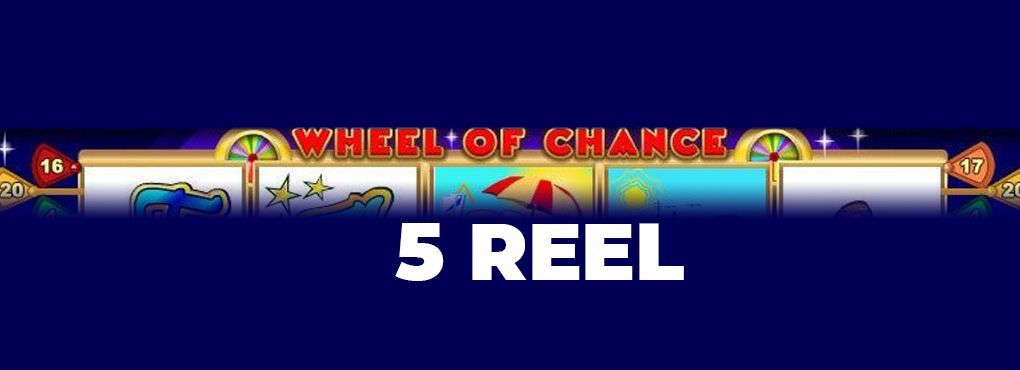 5-Reel Wheel of Chance Slots
